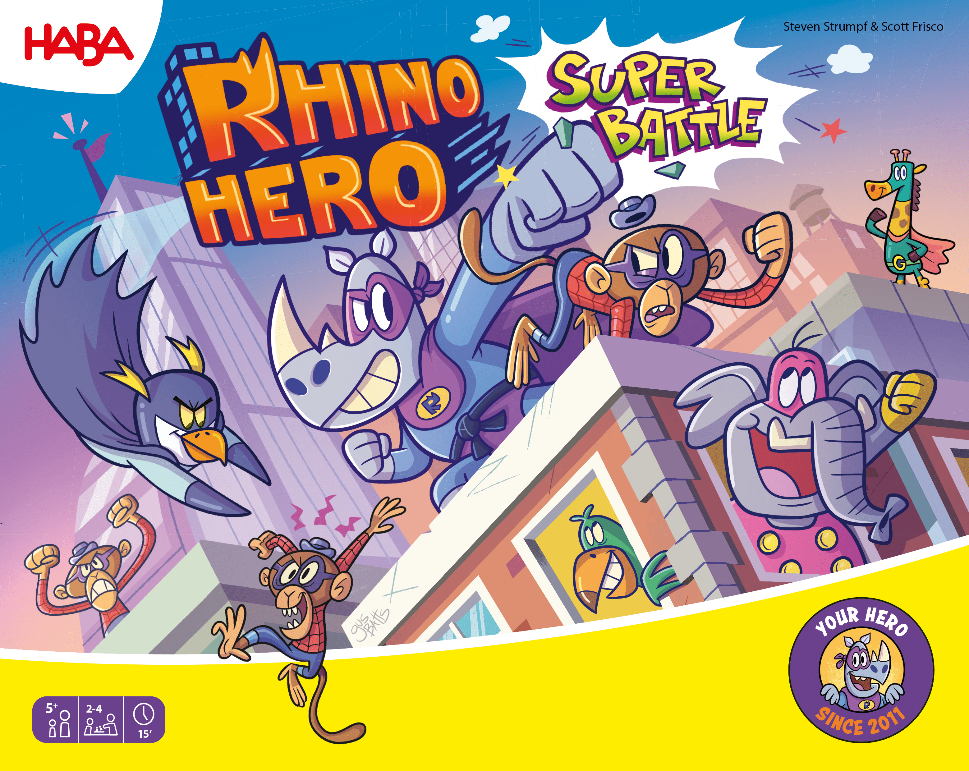 rhino hero super battle 3d