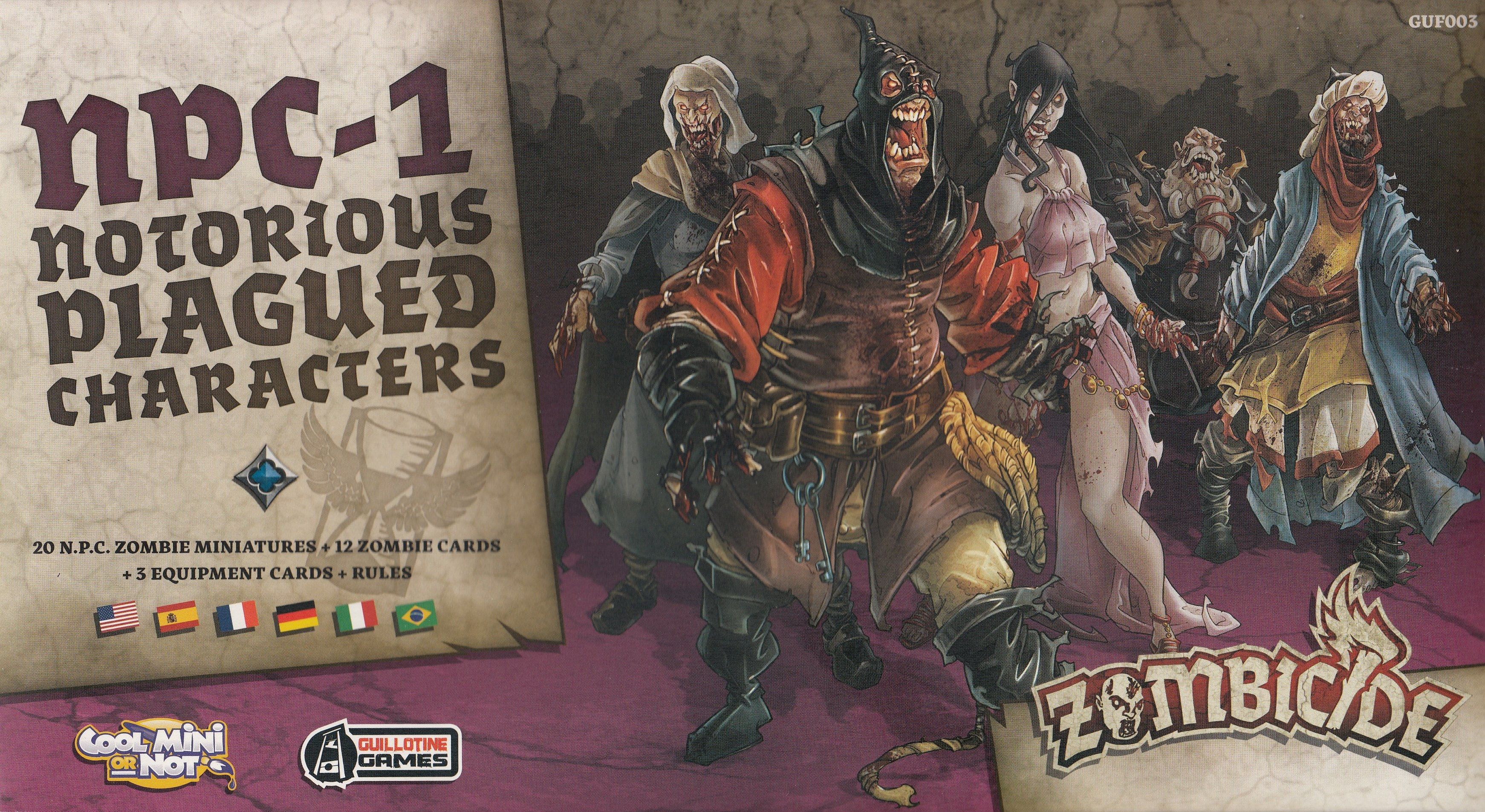 Zombicide: Peste Negra - Personajes Notorios 1