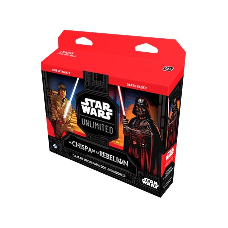 la chispa de la rebelion caja de inicio star wars unlimited