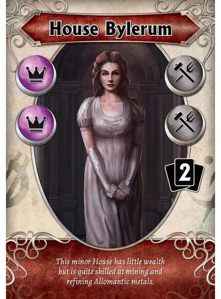 Mistborn Guerra de Casas: Cartas Promocionales Casa Bylerum