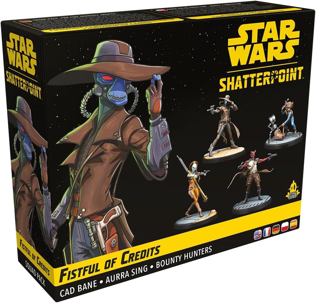 Puñado de Créditos Escuadrón Cad Bane - Star Wars Shatterpoint