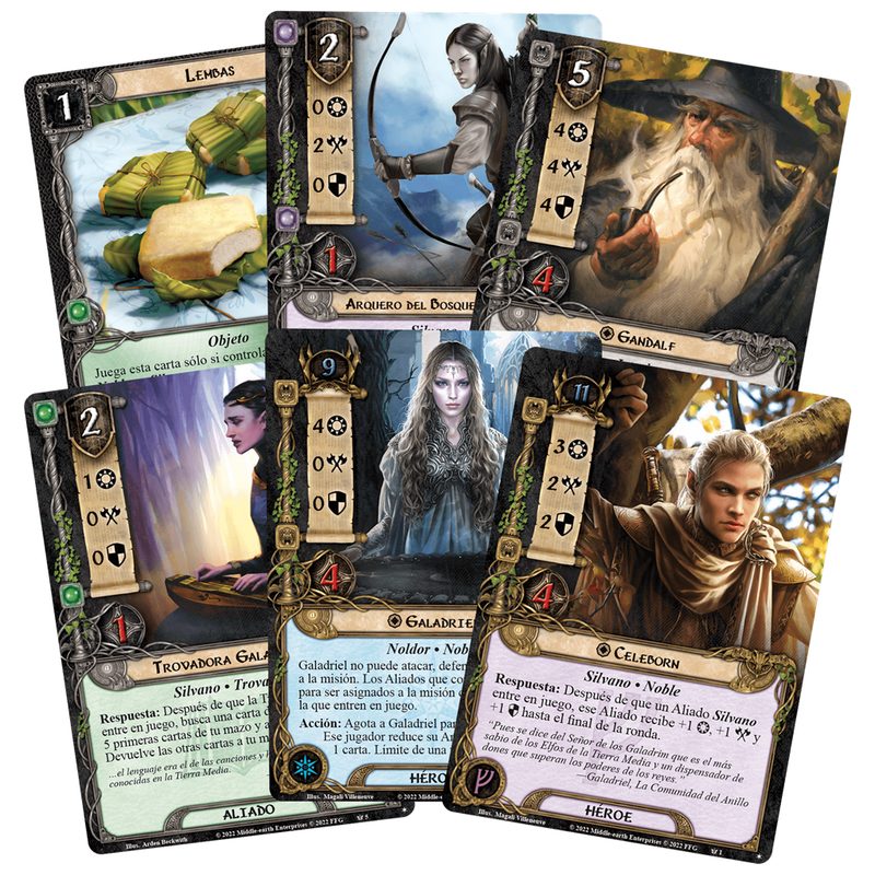 The Lord of the Rings: The Card Game – Revised Core – Elves of Lórien Starter Deck