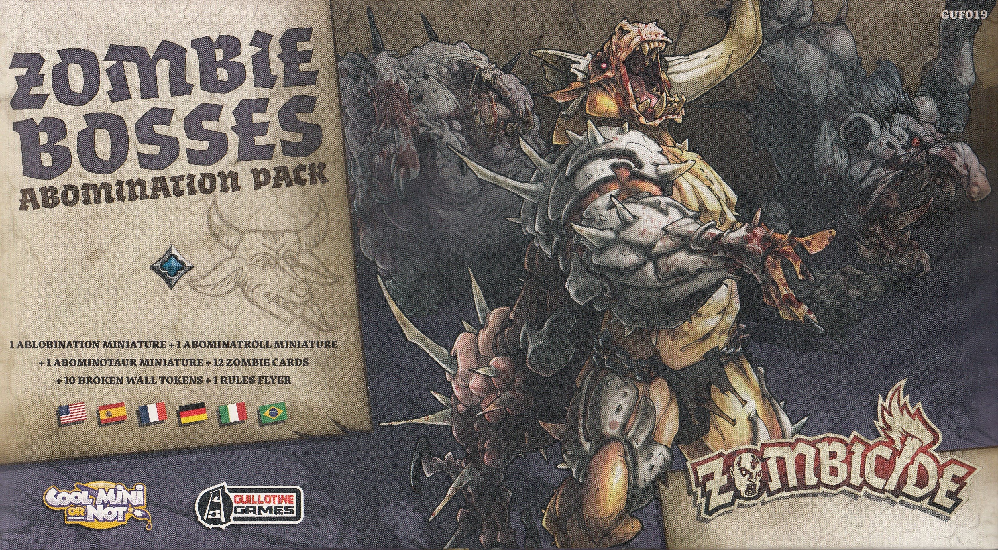 Zombicide: Black Plague - Zombie Bosses - Abomination Pack
