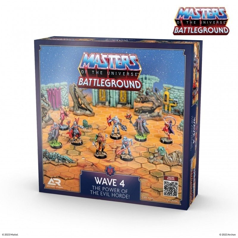 wave 4 the power of the evil horde masters of the universe battleground