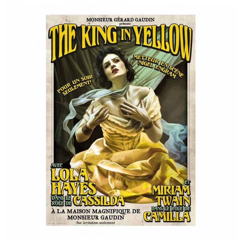Arkham Horror: Litografía The King In Yellow Limited