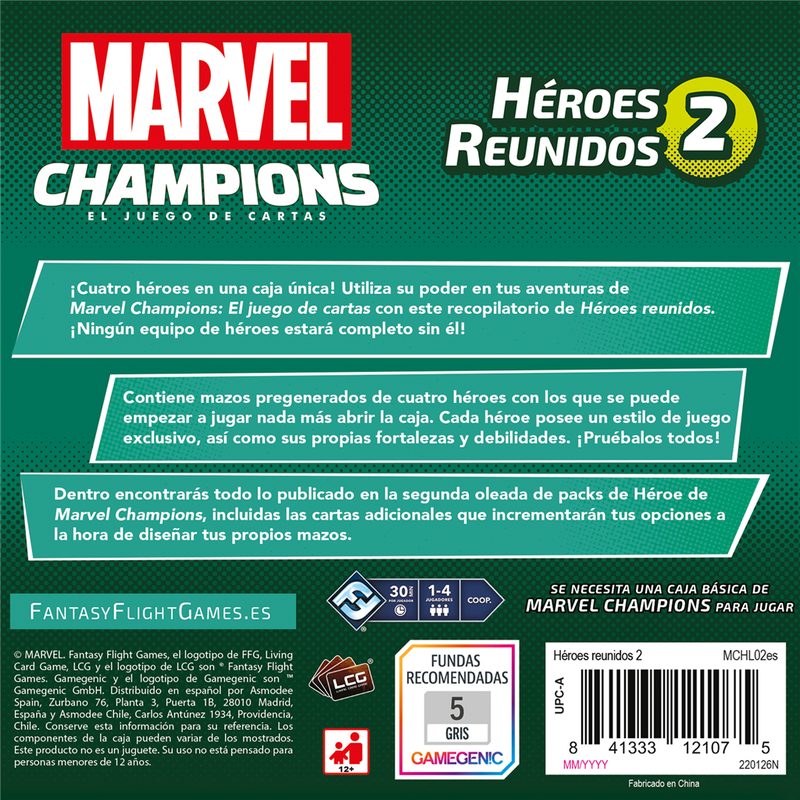 Marvel Champions: The Card Game – Hero Pack Collection 2 imagen 2