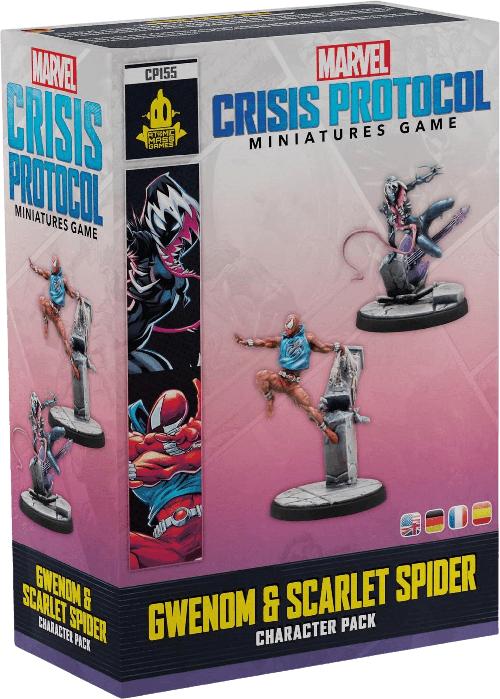 marvel crisis protocol gwenom scarlet spider edad recomendada 14 anos
