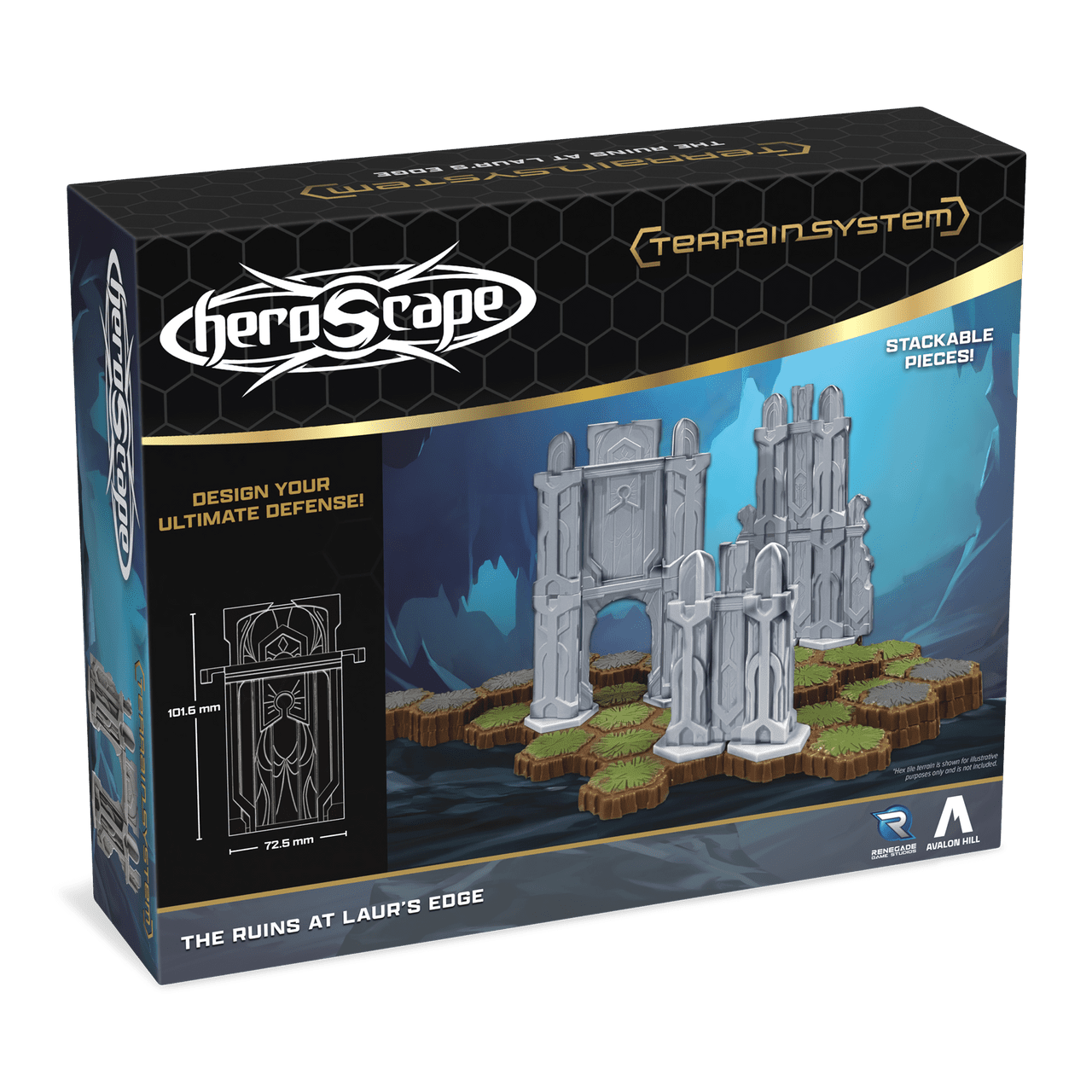 Heroscape: The Ruins at Laur's Edge Terrain Expansion