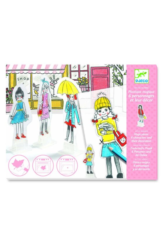 djeco plastico magico mejores amigas dj09490