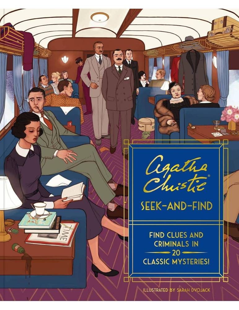 agatha christie seek and find