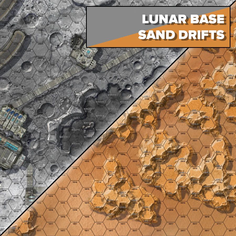 battletech battle mat alien worlds lunar basesand drifts