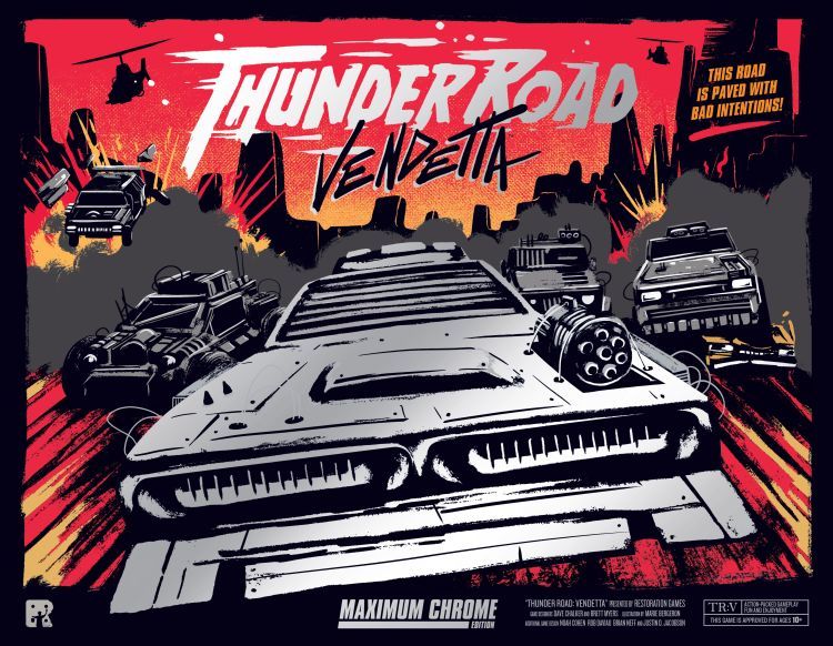 thunder road vendetta maximum chrome - edicion limitada
