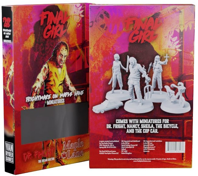 final girl frightmare on maple lane miniatures