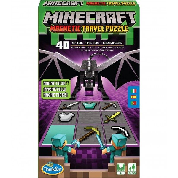 Minecraft Magnetic Travel Puzzle
