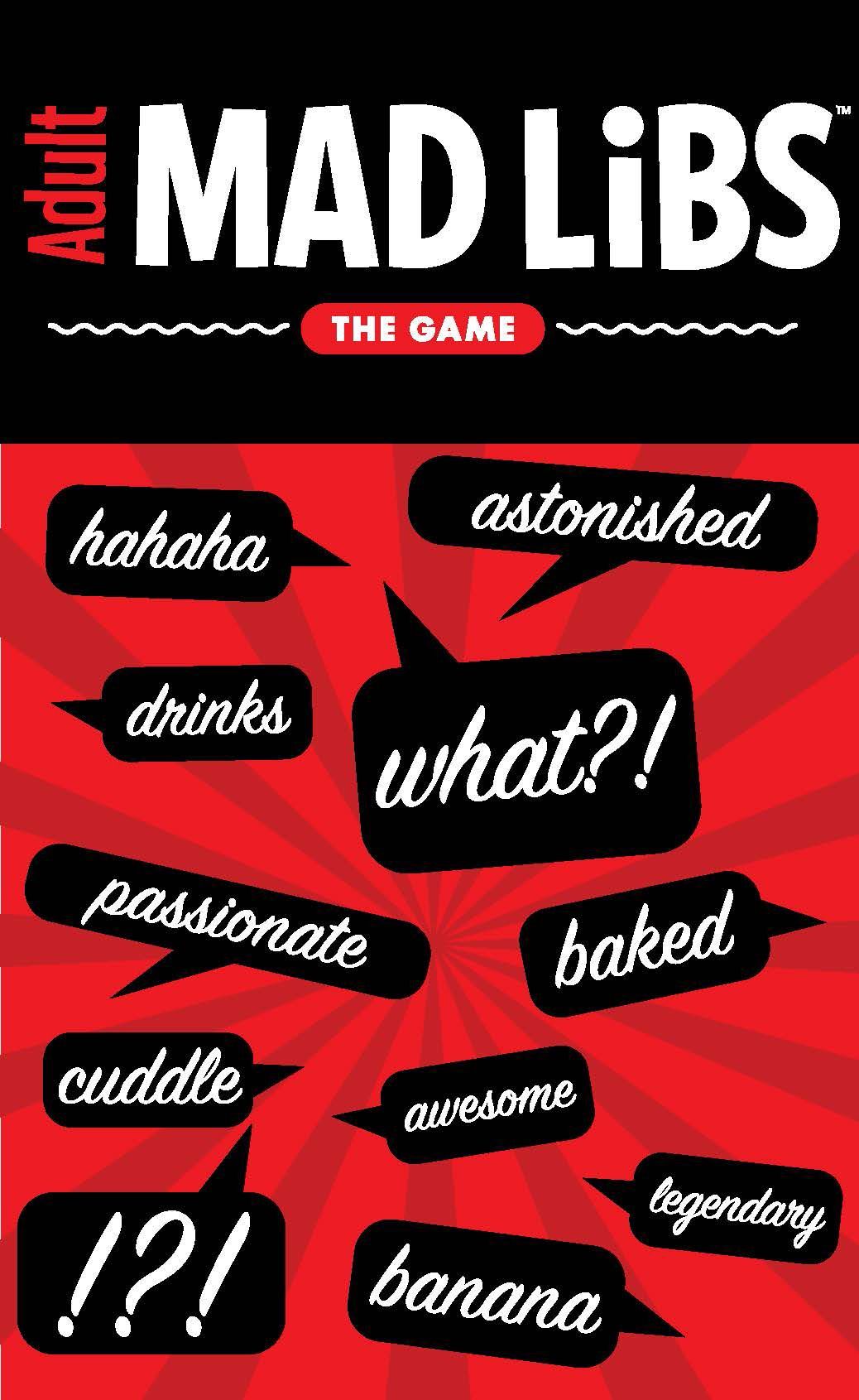 adult mad libs the game