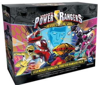 power rangers heroes of the grid legendary rangers forever rangers pack