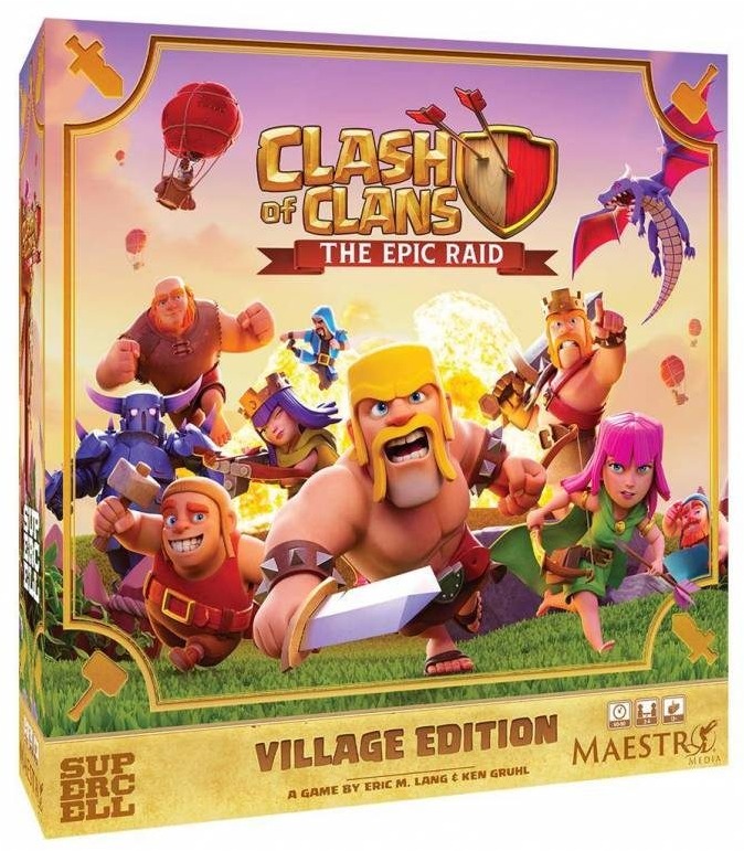 clash of clans the epic raid village edition