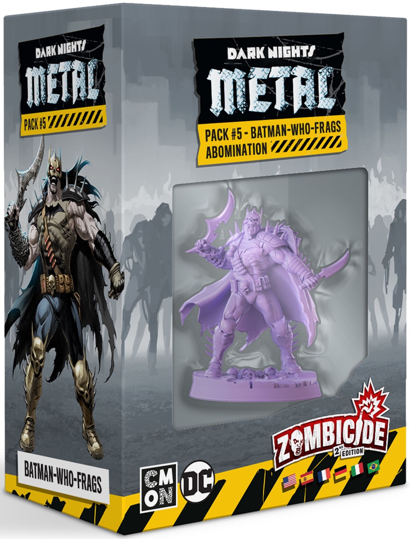 zombicide 2a edicion dark nights metal pack 5