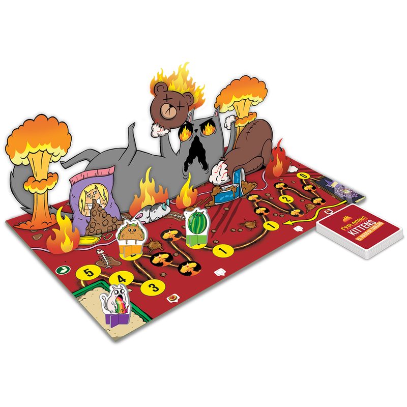 Exploding Kittens: El Juego de Mesa Edición Super Fan imagen 2