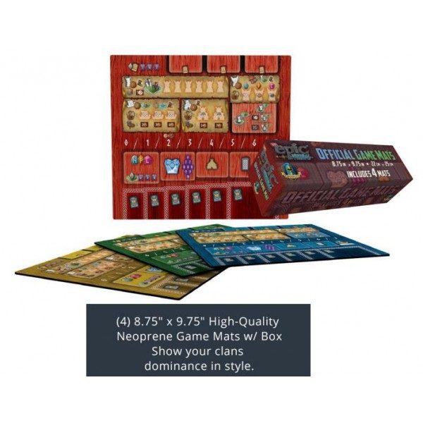 tiny epic vikings clan mats 4pack