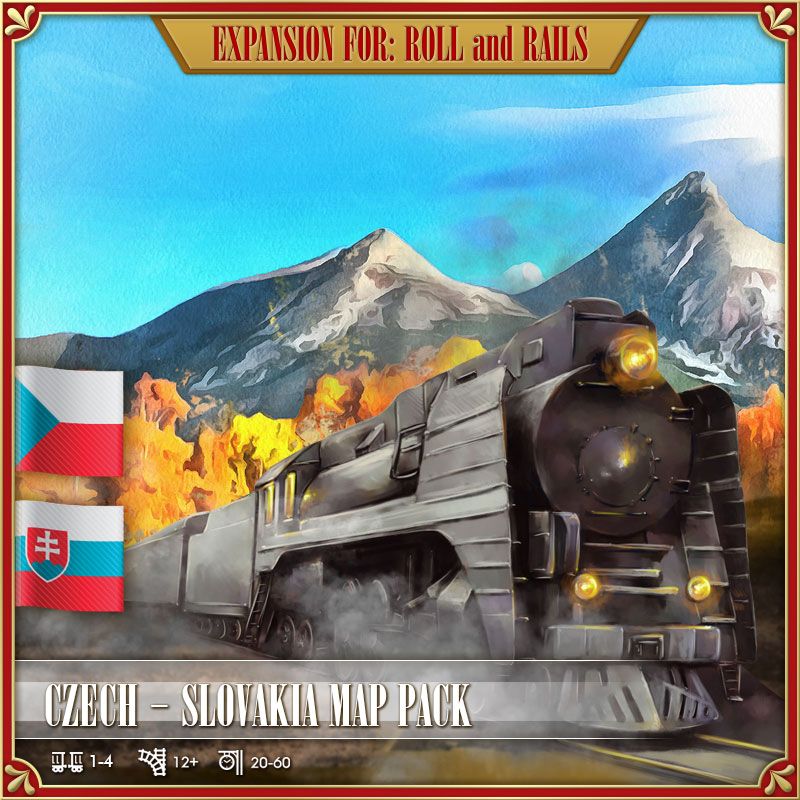 roll and rails czech slovakia map pack