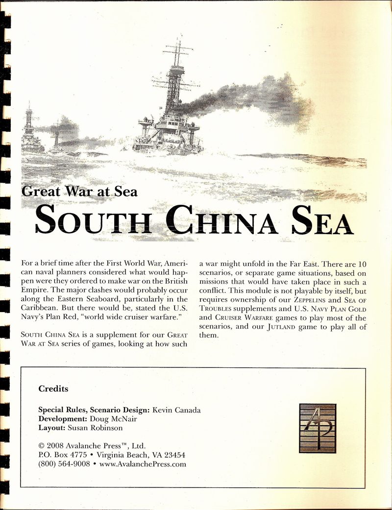 great war at sea south china sea