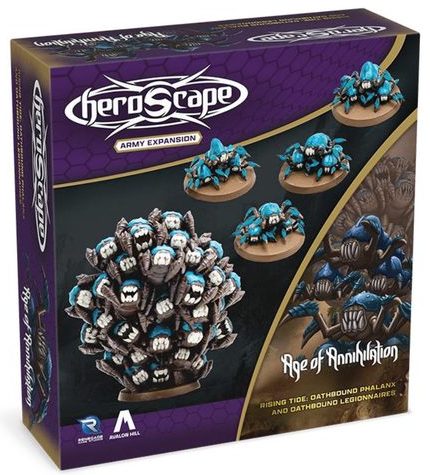 heroscape rising tide oathbound phalanx and oathbound legionnaires army expansion