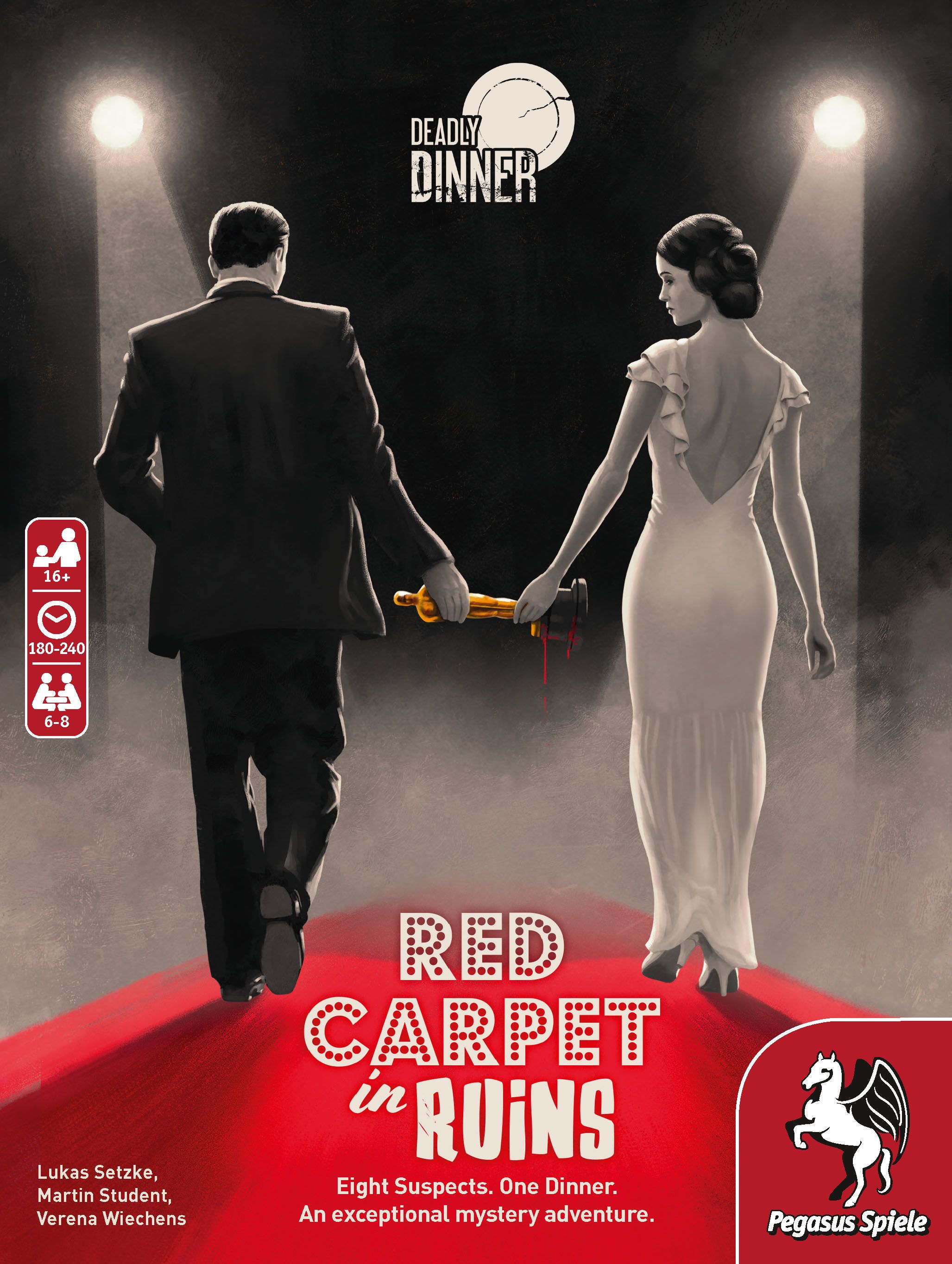 red carpet in ruins deadly dinner