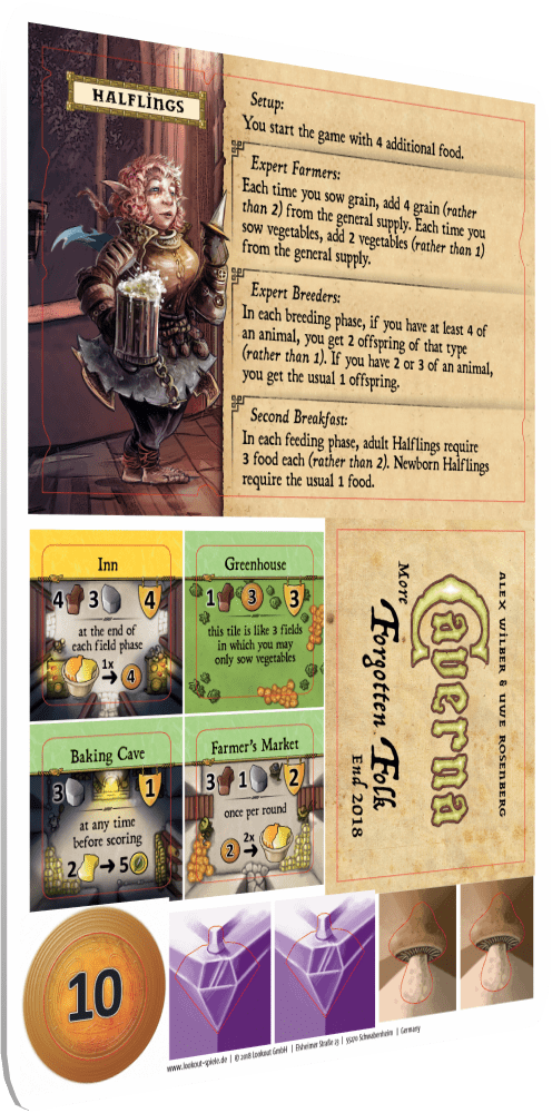 caverna more forgotten folk halflings promo