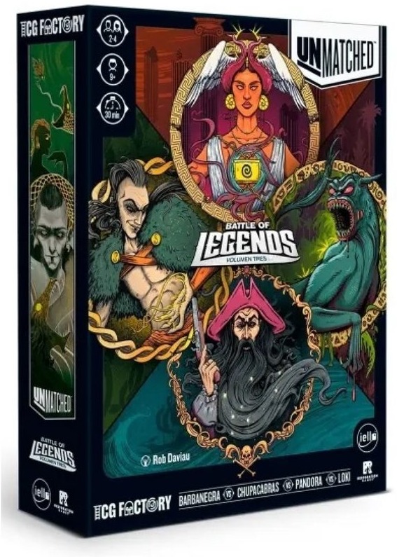 unmatched battle of legends volumen 3