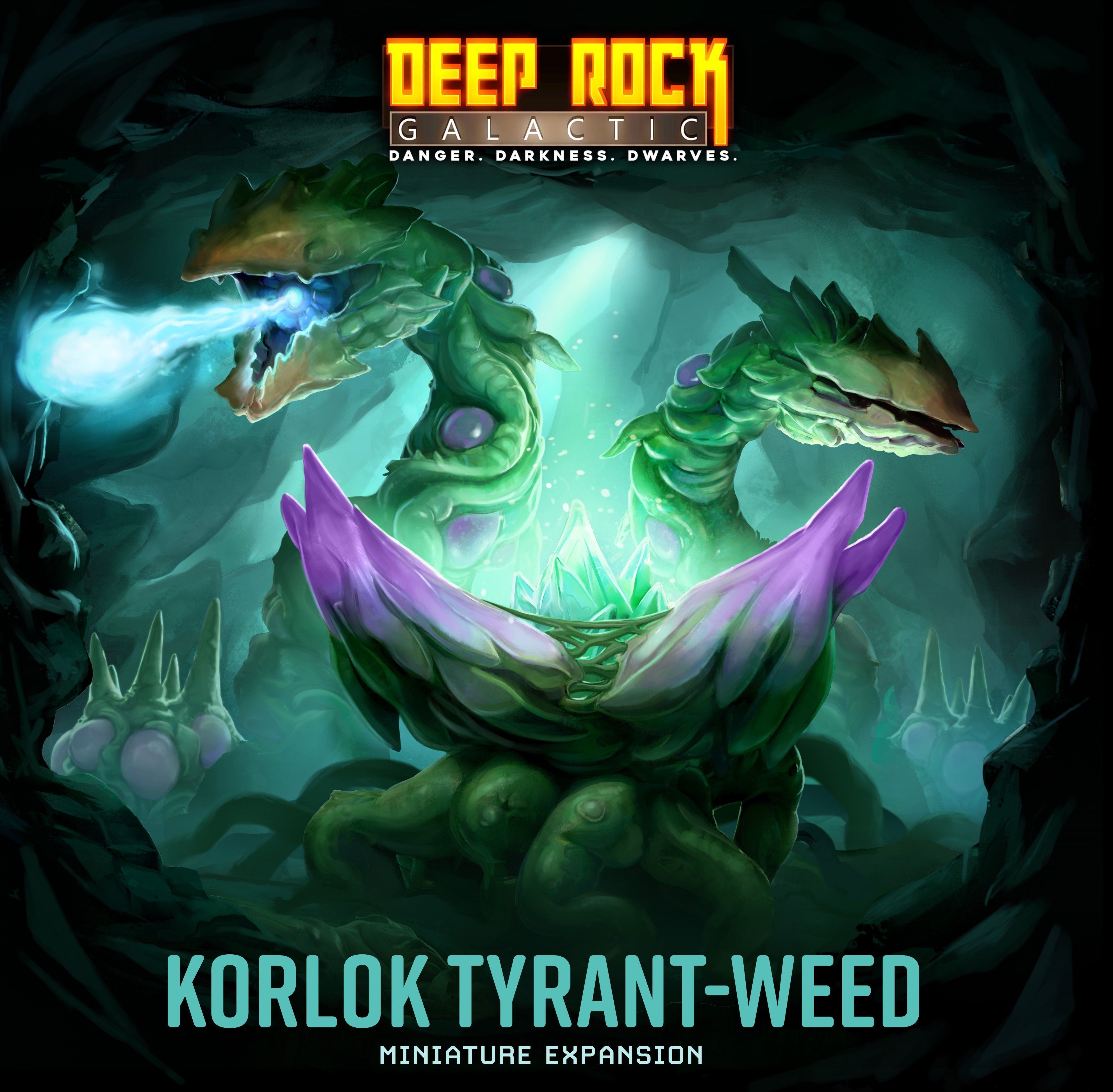 deep rock galactic the korlok tyrant weed miniature