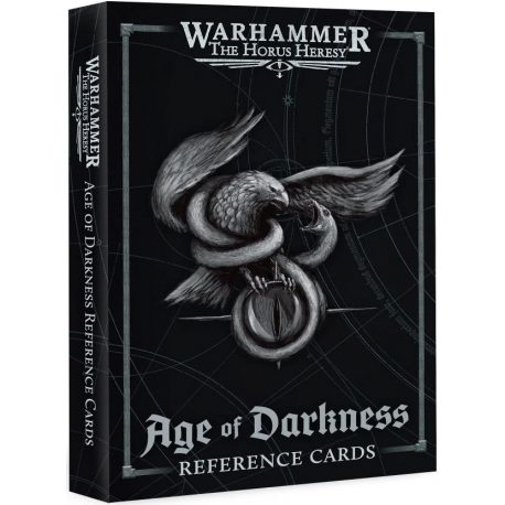 age of darkness reference cards warhammer the horus heresy