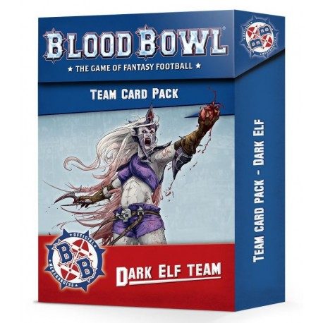 dark elf team card pack blood bowl