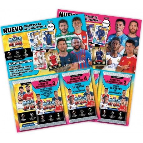 multipack regional ucl match attax 20212022