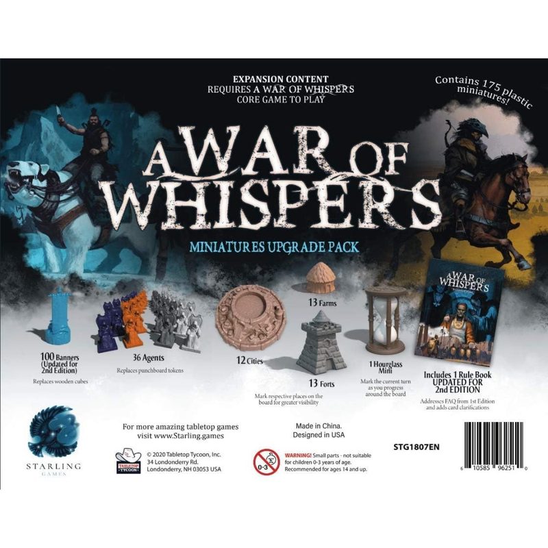 a war of whispers miniatures upgrade pack