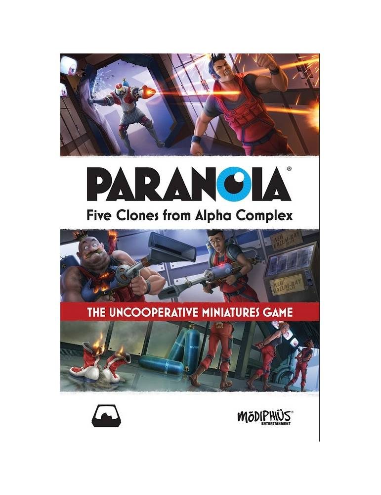 paranoia the uncooperative five clones from alpha