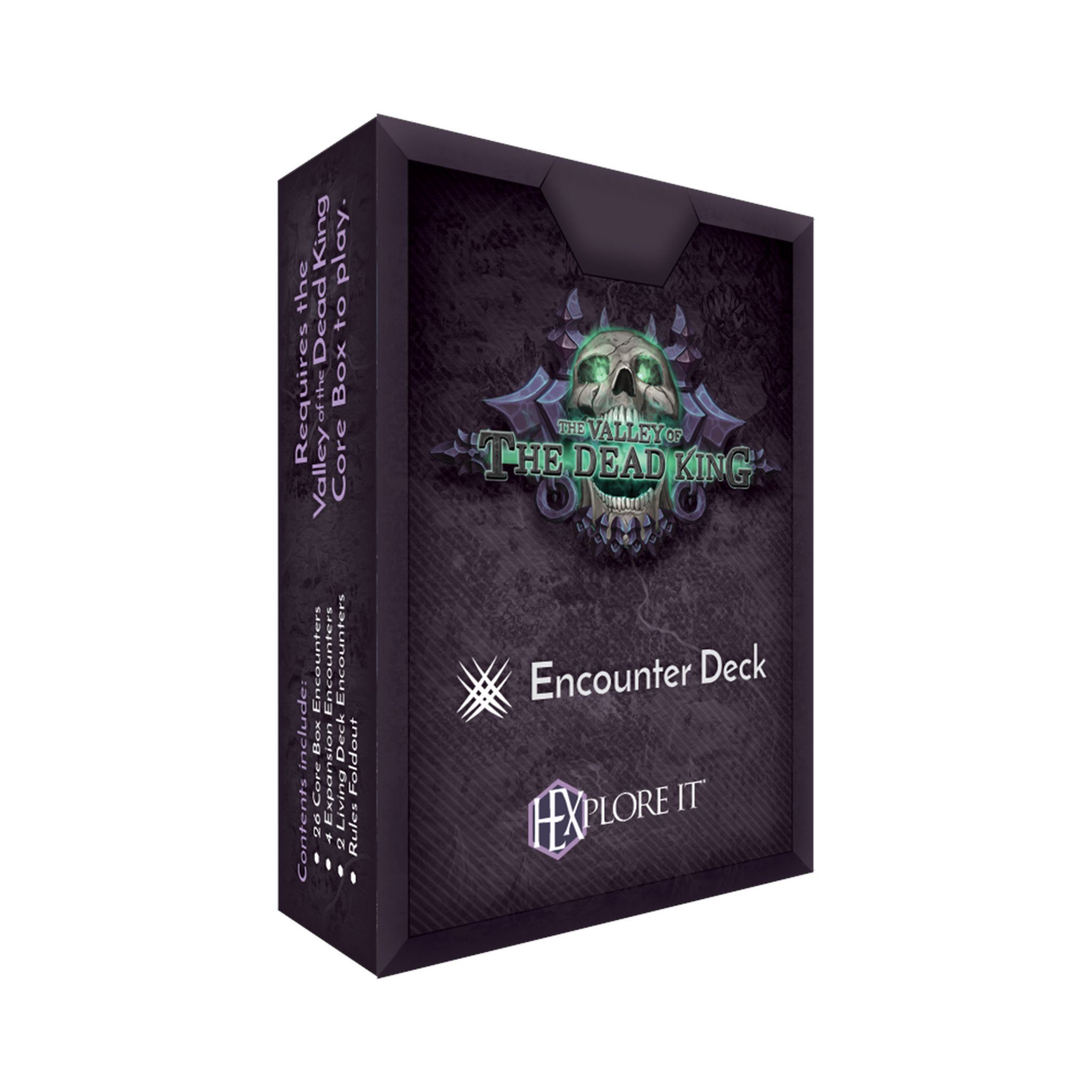 hexplore it the valley of the dead king encounter deck