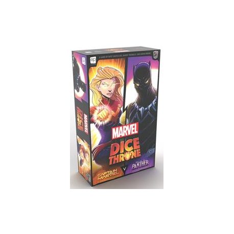 marvel dice throne 2hero box 1 captain marvel black panther