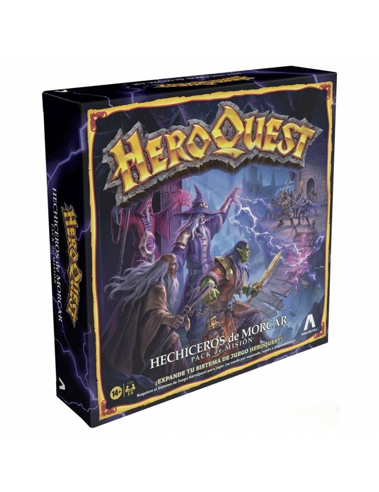 heroquest hechiceros de morcar pack de mision