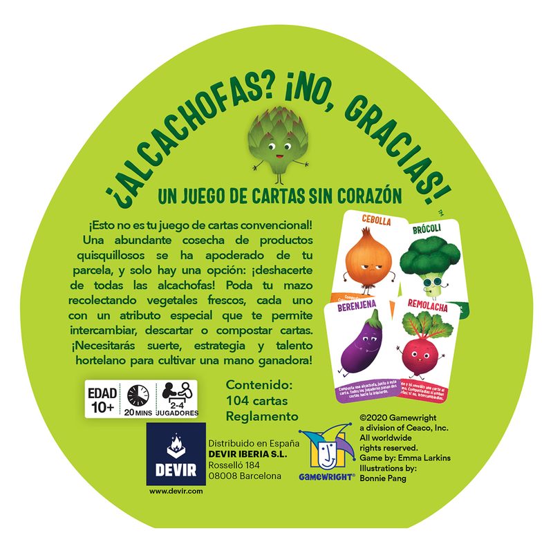 ¿Alcachofas? ¡No, gracias!