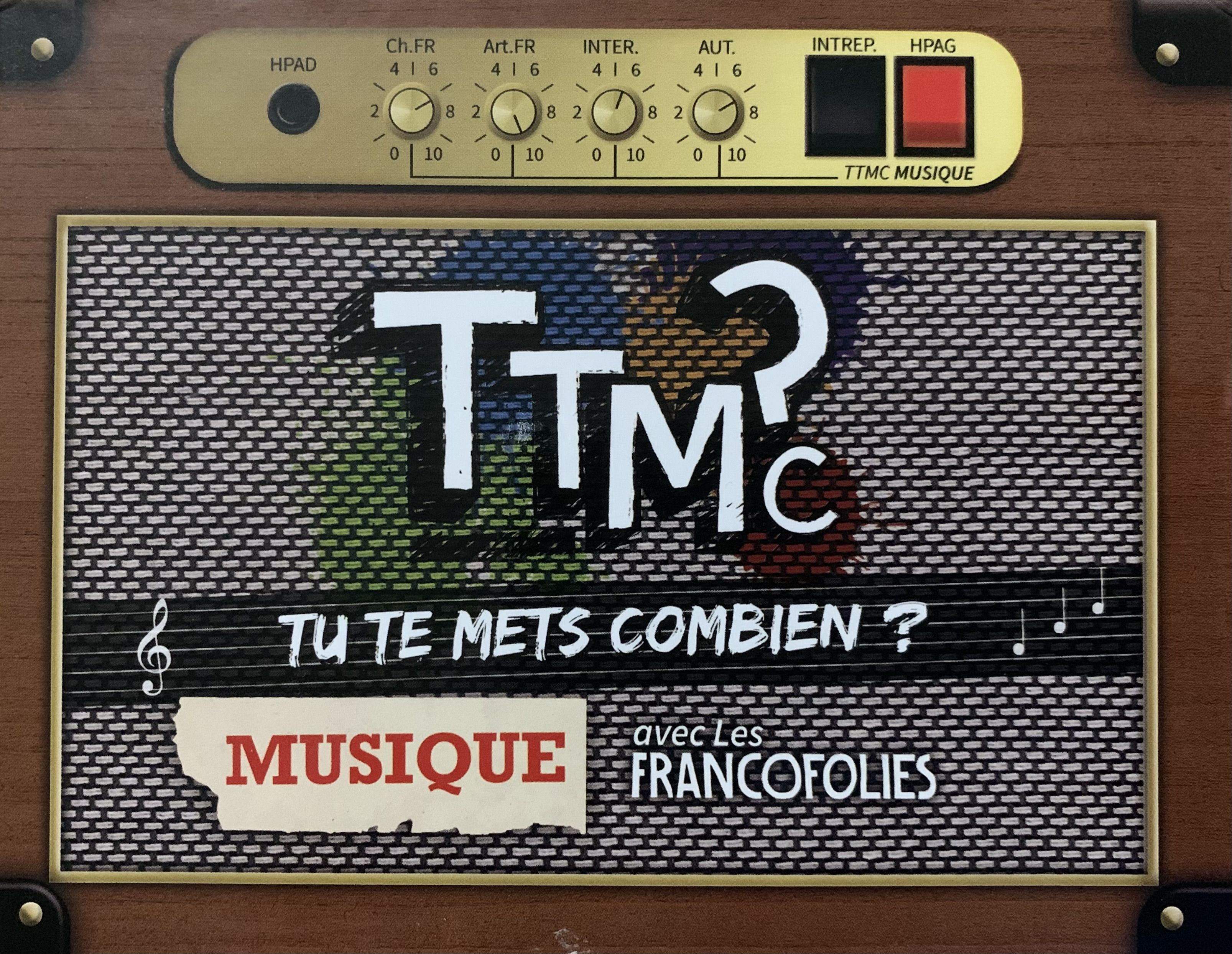 ttmc tu te mets combien musique
