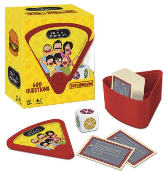trivial pursuit bobs burgers quickplay edition