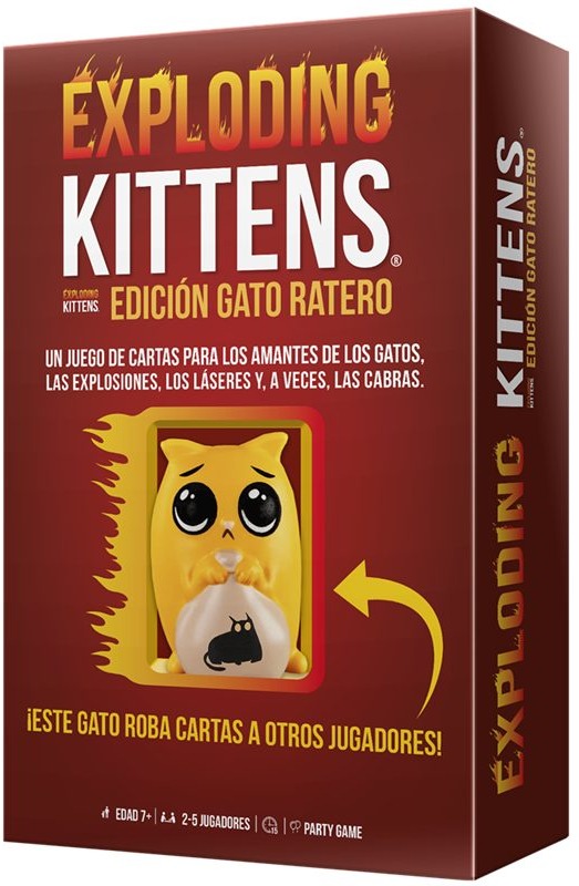 exploding kittens ed gato ratero