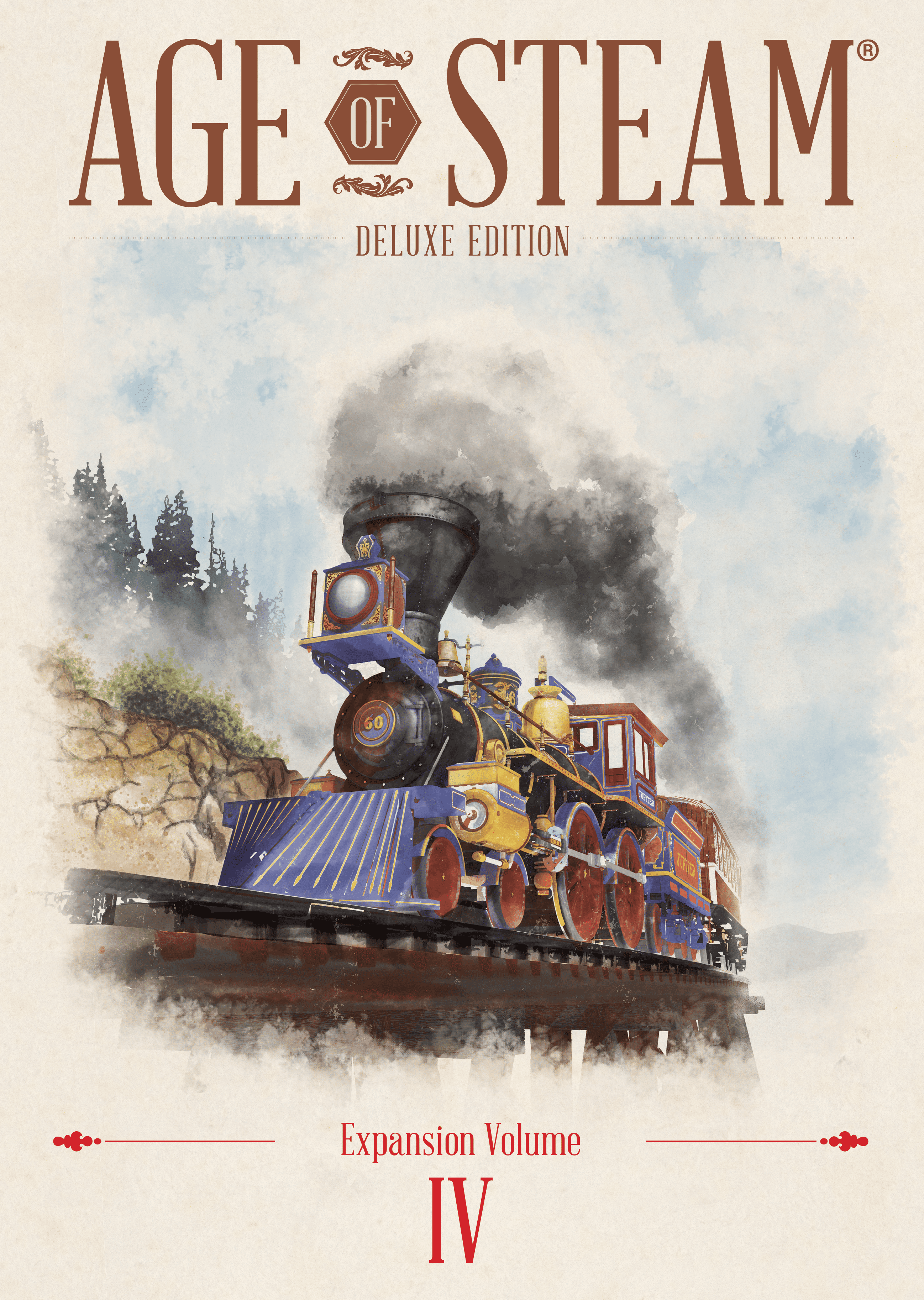 Age of Steam Deluxe: Expansión de Mapas Volumen IV