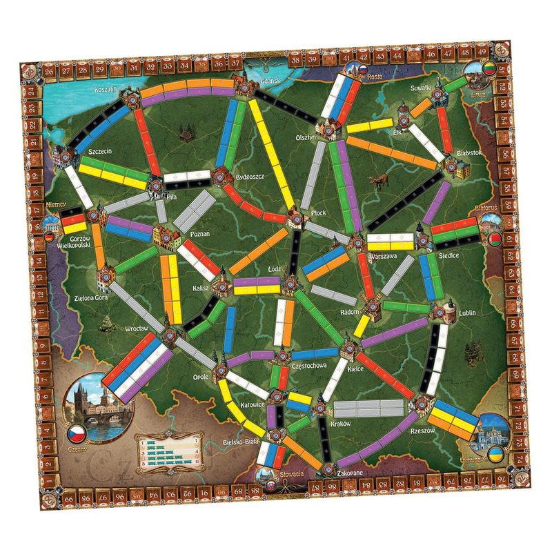 Ticket to Ride Map Collection 6½: Poland