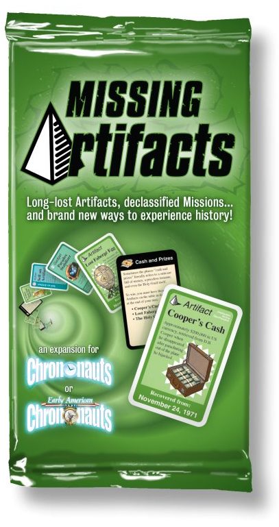 chrononauts missing artifacts