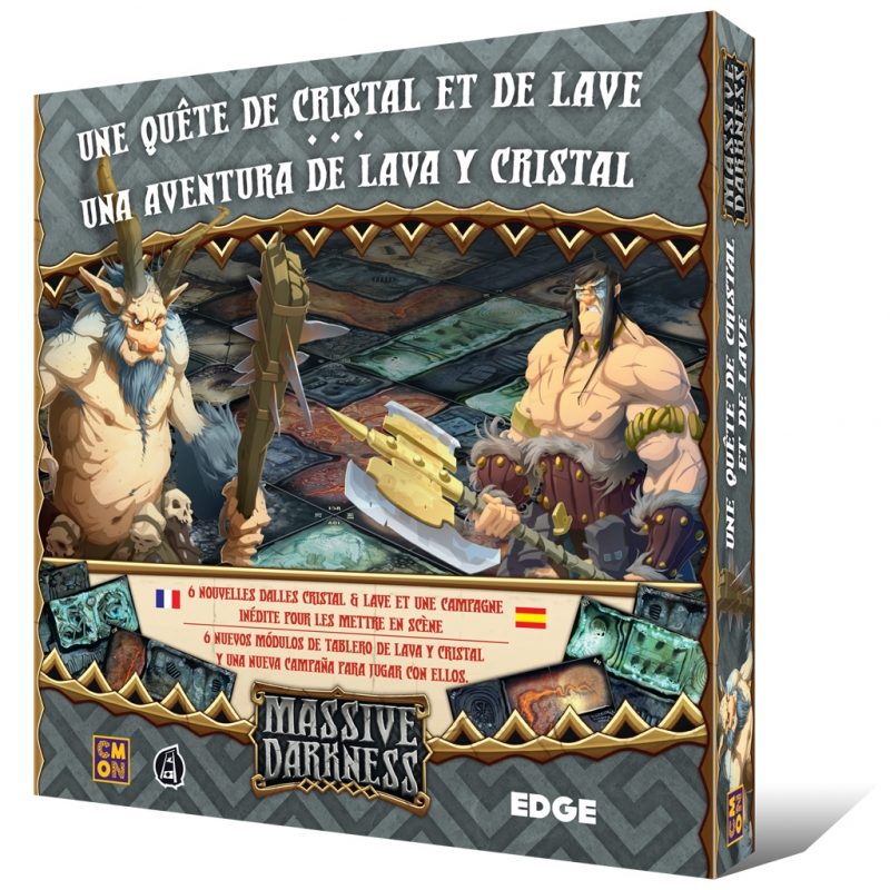 massive darkness una aventura de lava y cristal