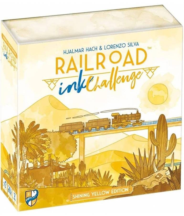 railroad ink challenge shining yellow edition