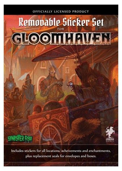 Gloomhaven: Removable Sticker Set