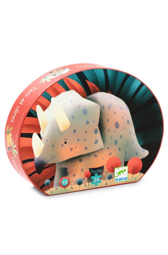 djeco p silueta teo el dinosaurio